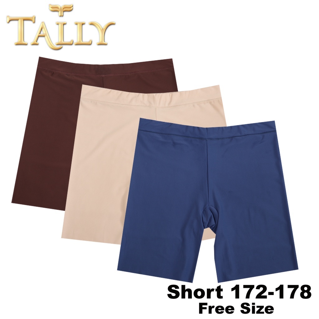 Celana Short Wanita Tally 176 (Fit to XXL) Seamless |jpj