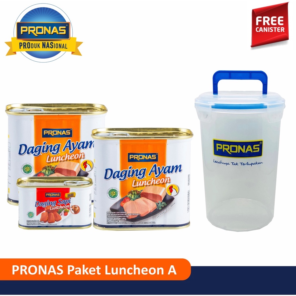 

TERBARU PRONAS Paket Luncheon A Free Cannister gas