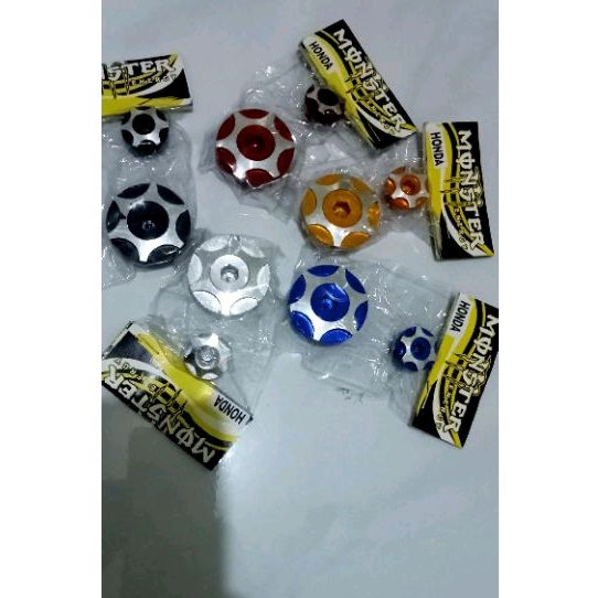 Cover Coin Magnit Tutup Bak Blok Magnet Honda Grand Supra Prima Pnp Bebek&Racing