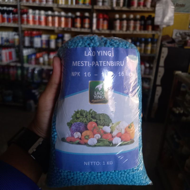 NPK Mestibiru Lao Ying Kemasan Repack 1Kg