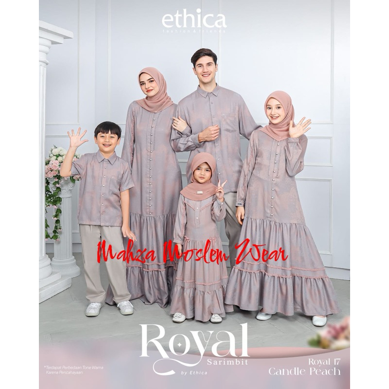 ROYAL 17 CANDLE PEACH || SARIMBIT KELUARGA ORIGINAL ETHICA