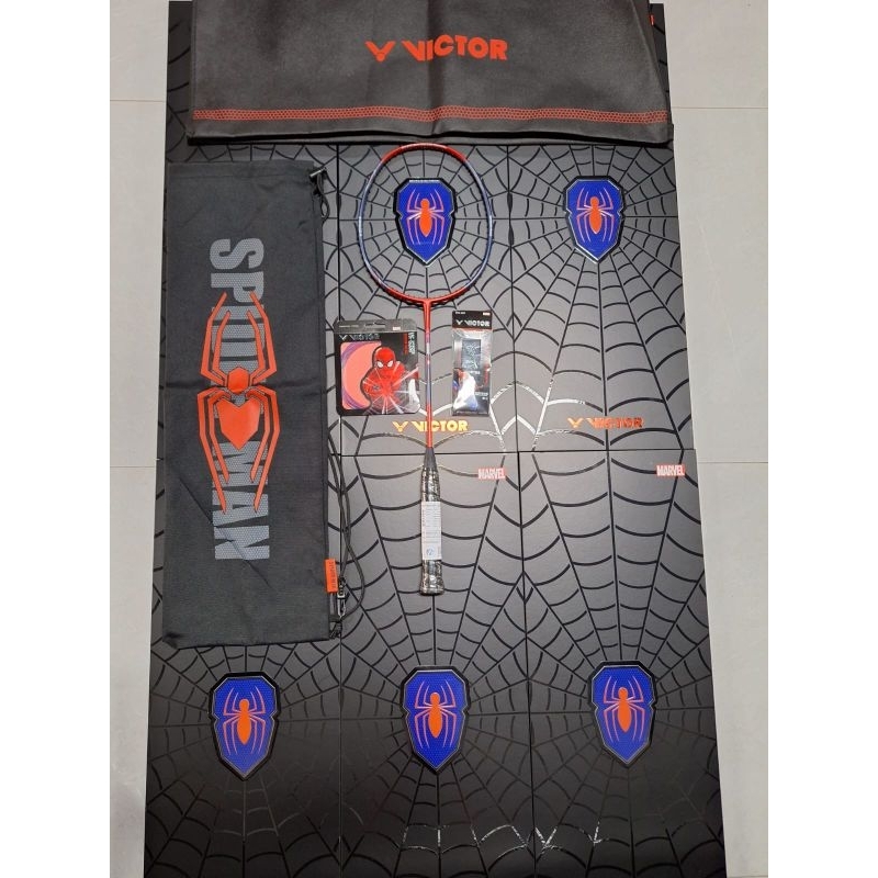 Raket Badminton Victor Spiderman Limited Special Edition Original