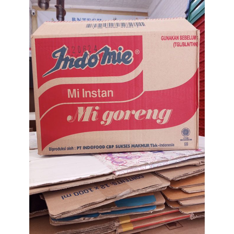

KARDUS BEKAS MI INSTAN INDOMIE