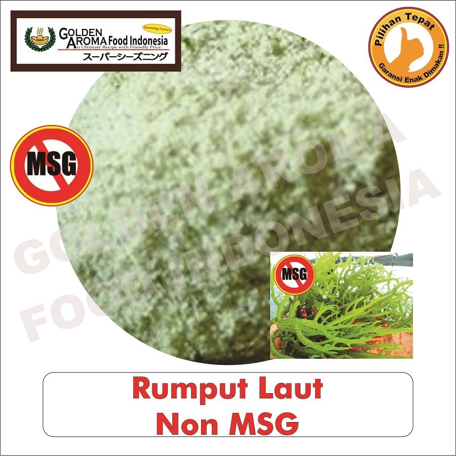 

Bubuk Tabur Rasa Rumput laut non MSG 500gr Bumbu Serbaguna Enak Murah Halal 1/2Kg Seasoning Powder