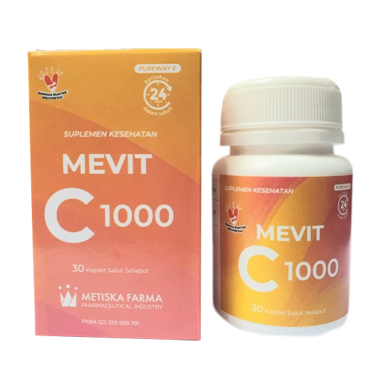 Mevit C 1000 mg Botol isi 30 Tablet