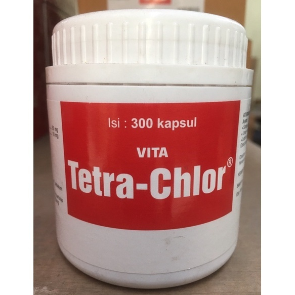 ISI 300 VITA TETRA CHLOR ANTIBIOTIK & VITAMIN AYAM BEBEK UNGGAS NGOROK