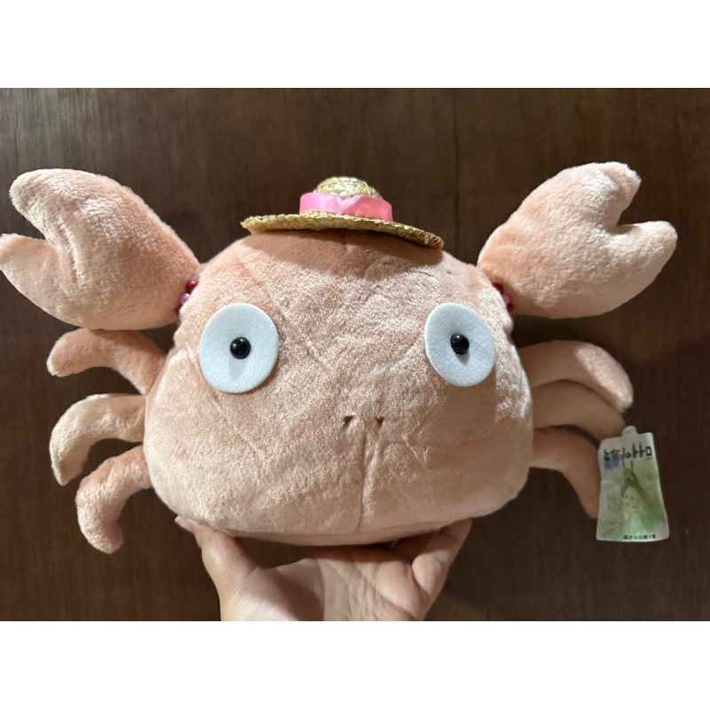 Boneka Mei Totoro , Boneka Kepiting Mei Totoro Studio Ghibli Original New Item 40cm | Blush on
