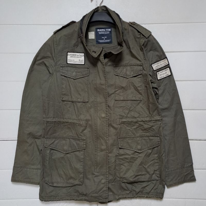 JAKET PARKA ARMY M65 HANGTEN SIZE M