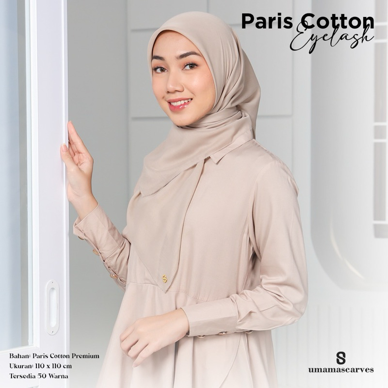 Virall Umama scarves - Paris katun eyelash umama