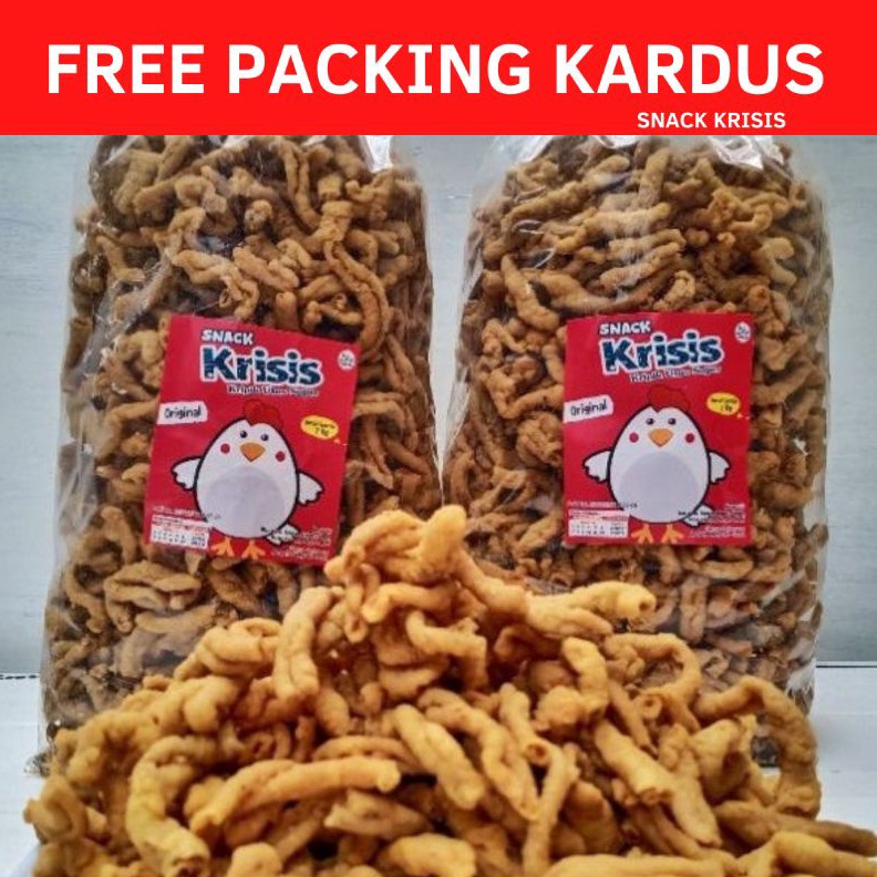 

Star 1212 Kripik Usus Ayam Super Original 1 Kg Enak Gurih Renyah keripik kiloan tepung murah buruan