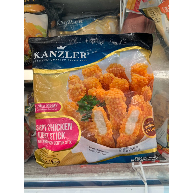 

KANZLER CRISPY CHIKEN NUGGET STIK 450GR