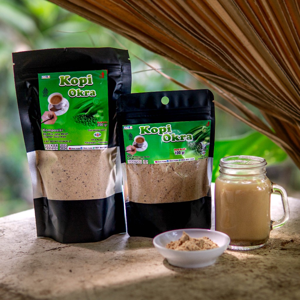 Kopi Biji Okra Kopi Kesehatan Herbal Untuk Diabet Penurun Gula Darah Asam Lambung Tokak Lambung
