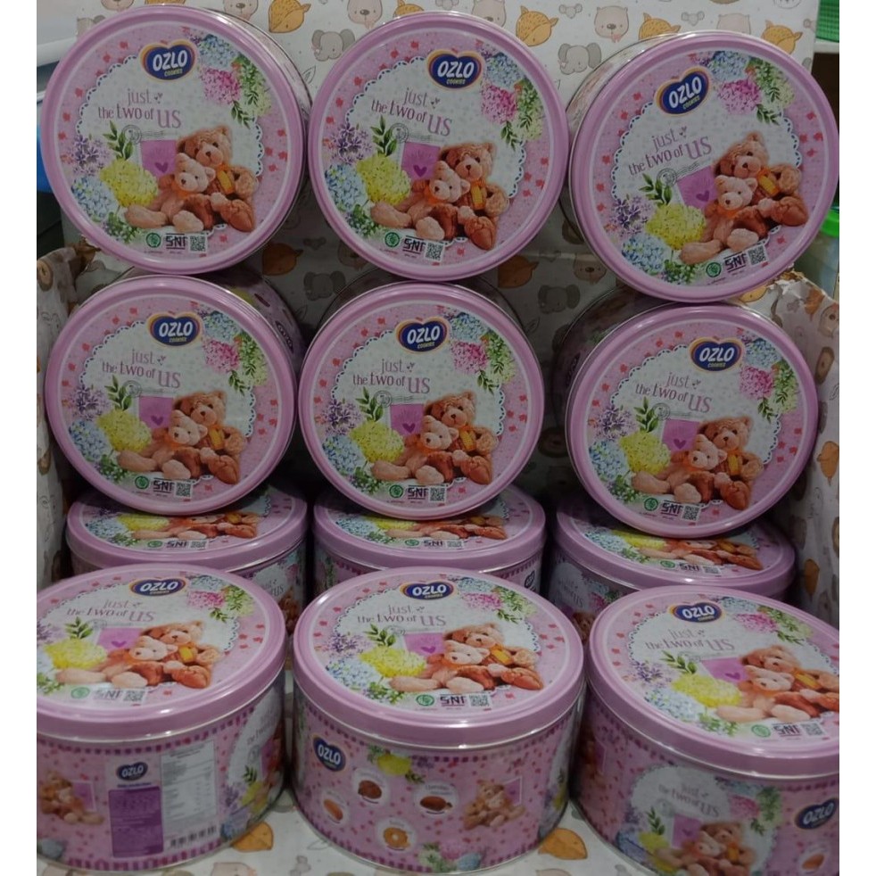 KHONG GUAN kong guan OZLO TIN BEAR COOKIES ASSORTED 250g Original