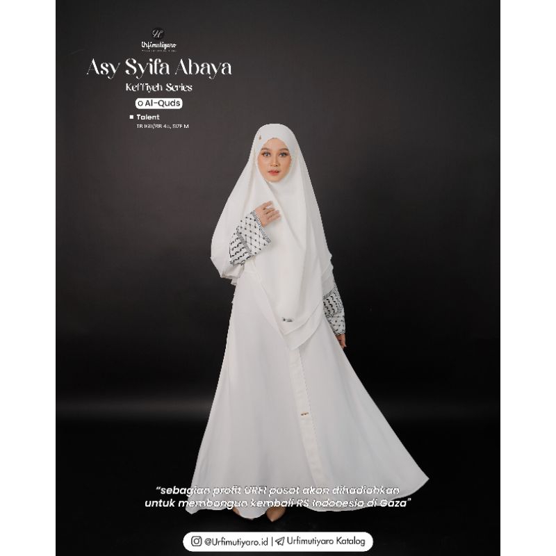 ASY-SYIFA ABAYA KEFFIYEH SERIES