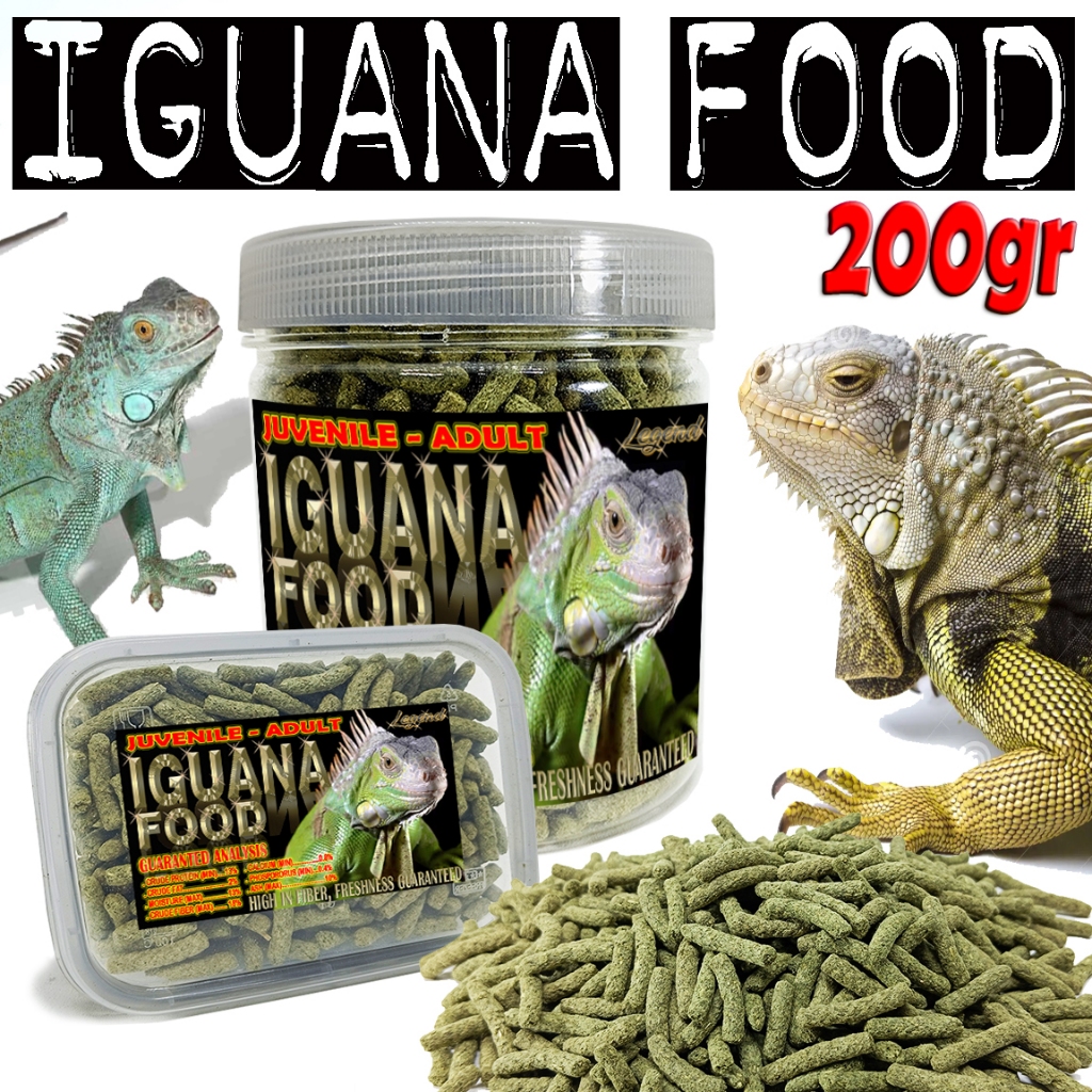 200GR MAKANAN IGUANA PELET SAYURAN ALAMI REPTILE FOOD DIET IGUANA HIJAU JUVENILE ADULT IGUANA HIJAU 