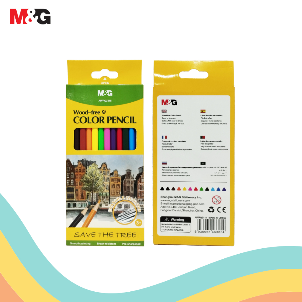 

PENSIL 12 WARNA PANJANG M&G AWPQ-2118 (1 PCS)