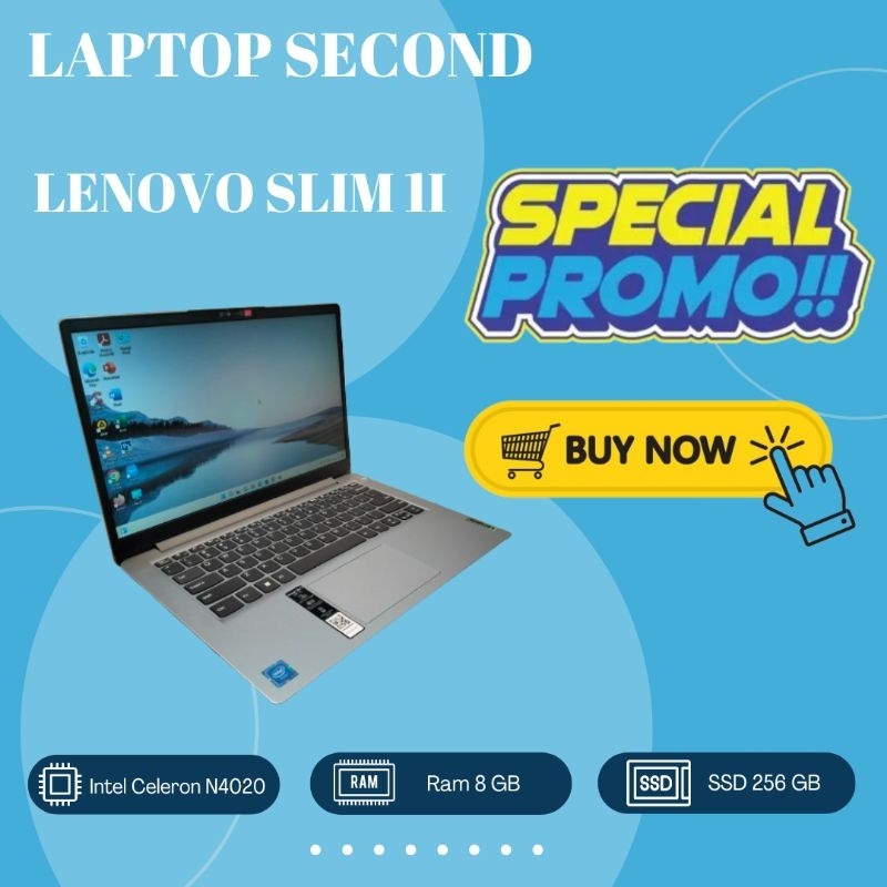 Laptop Lenovo Slim 1i Ram 8 GB