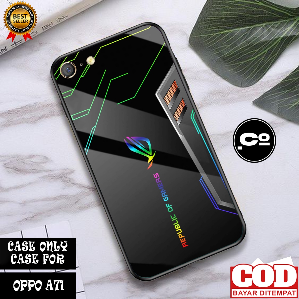 Case OPPO A71 - Casing OPPO A71 [ ROG ] Silikon OPPO A71 - Kesing Hp - Casing Hp  - Case Hp - Case T