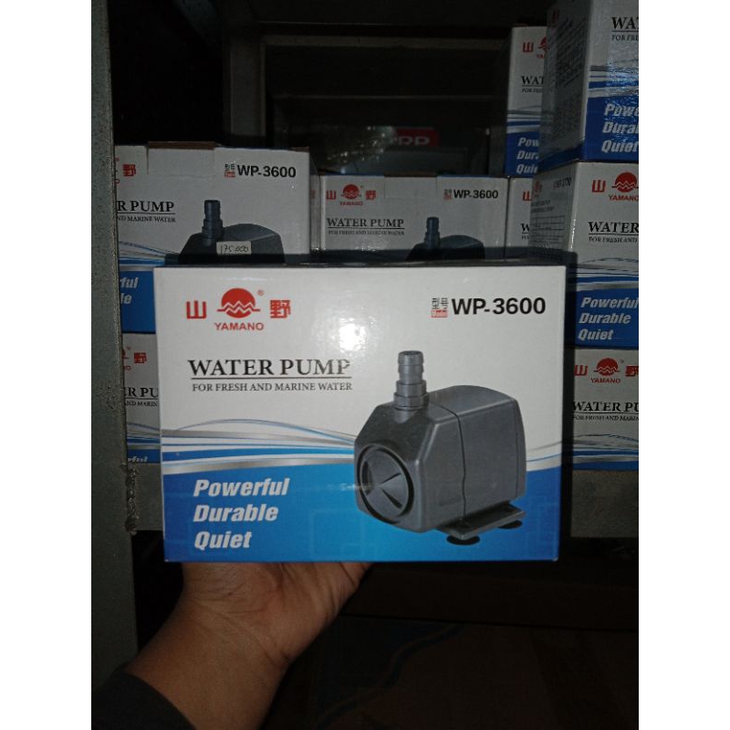 Pompa Celup Aquarium kolam air mancur Yamano WP-3600
