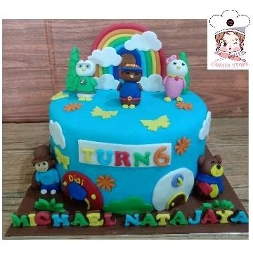 

Kue Ulang Tahun Didi and Friend / Didi And Friend Cake / Kue Ultah Karakter Anak