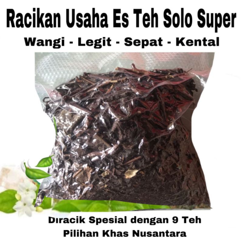 

Racikan Teh Jasmine Usaha Es Teh Solo Super Racikan Teh Angkringan 100gr