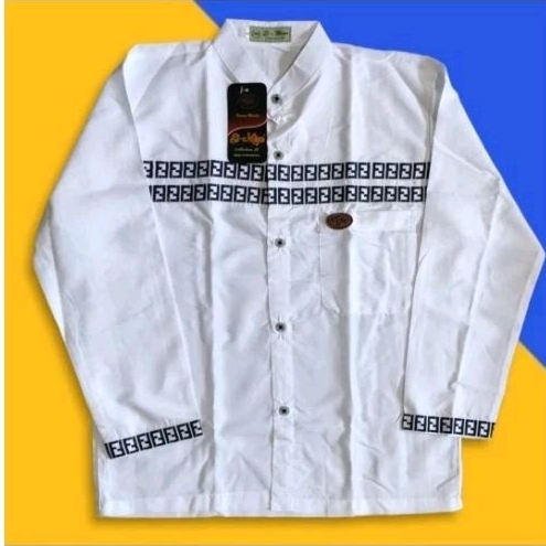 Baju busana muslim koko pria cowok anak remaja laki-laki Baju koko FF kurta FF muslim terbaru 2024-b