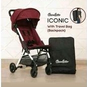 iconic stroller preloved lengkap tas cocolatte