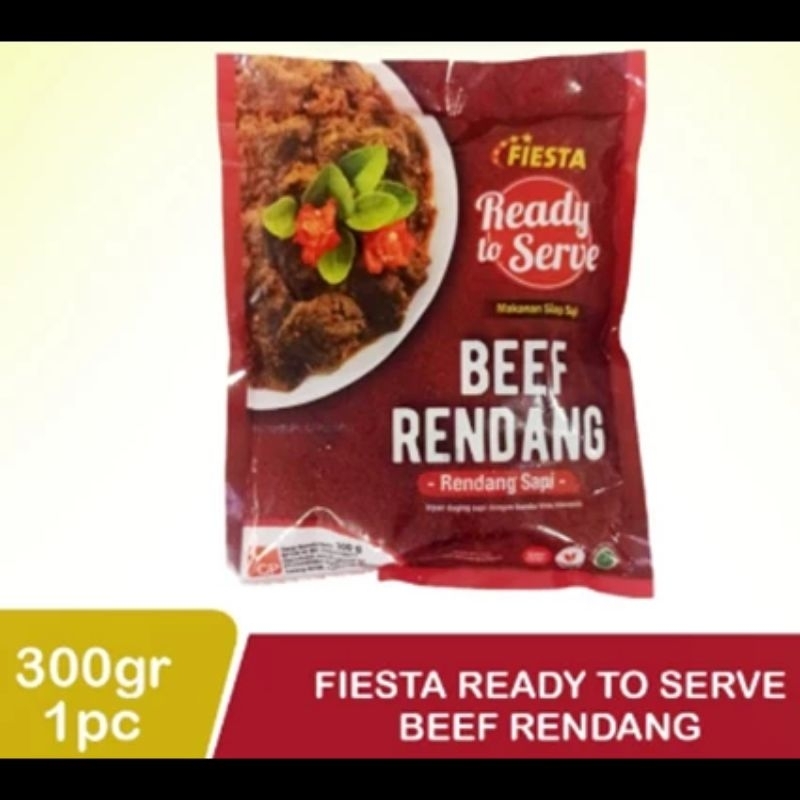 

Fiesta Siap Saji Daging Sapi Rendang / Ready To Serve Beef Rendang | Berat 300gr