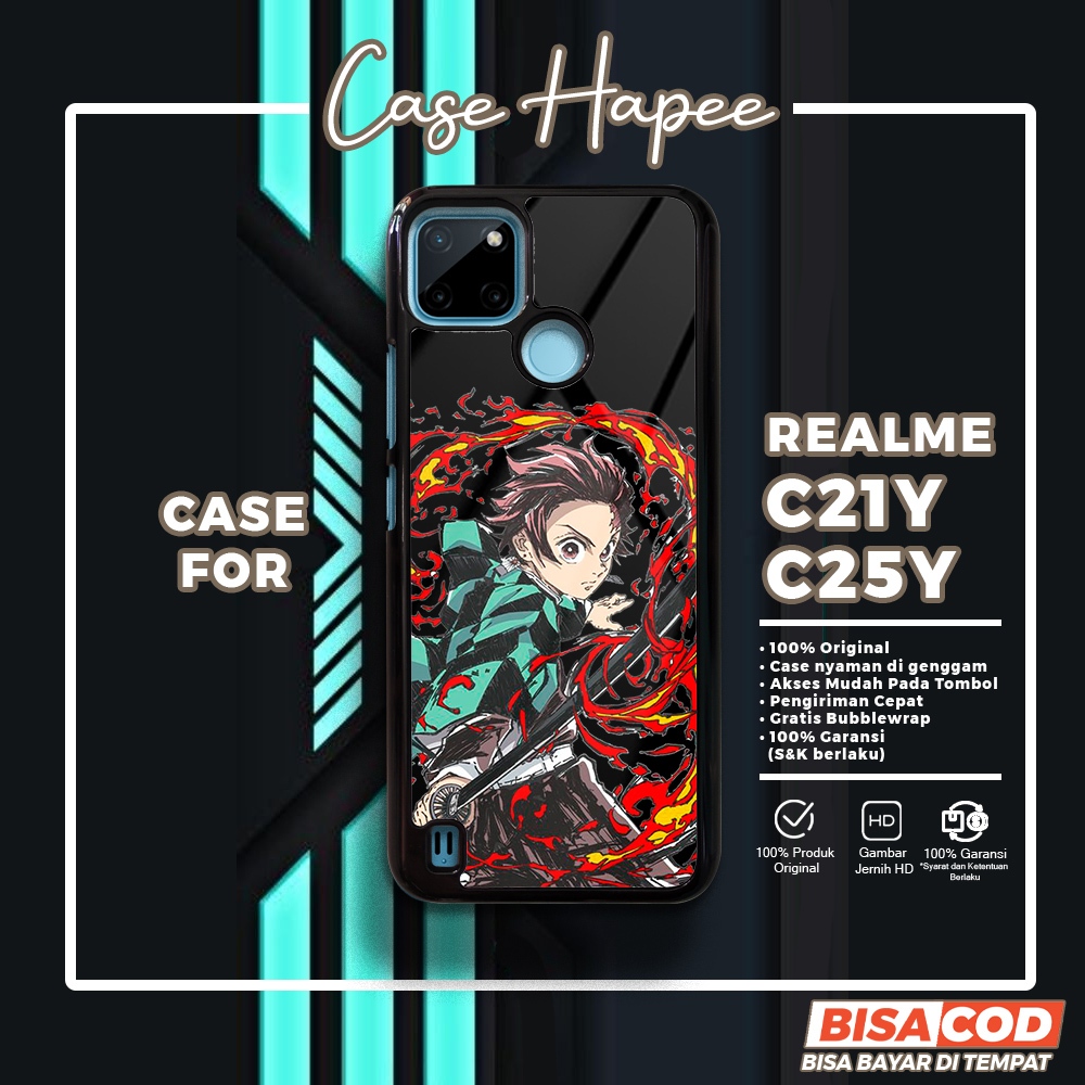 Case Realme C21Y C25Y Casing Realme C21Y C25Y [DMSL] Casehapee Case Glossy Case Aesthetic Custom Cas