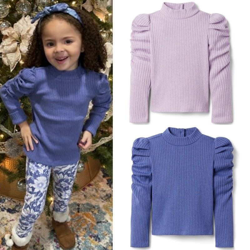 Janie jack atasan bayi 2 tahun ungu