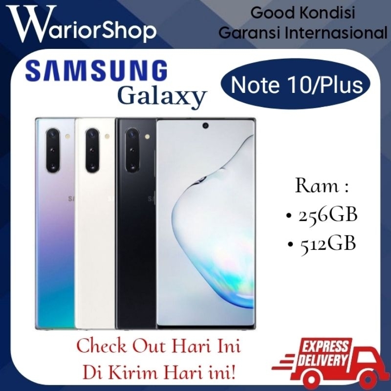 Samsung Galaxy Note10 & Note10+ 5G 12/256/512GB SECOND LIKE NEW