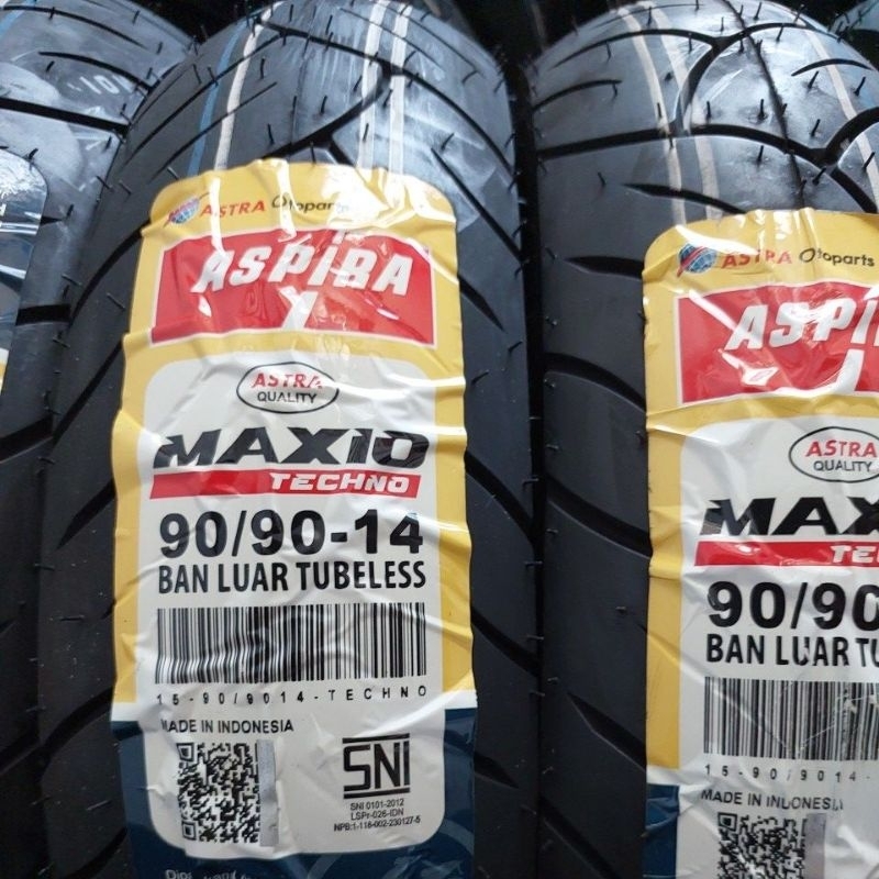 Ban Tubeless Aspira Maxio 90/90-14