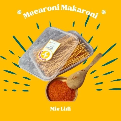 

Mecaroni Mie Lidi Rasa Pedas dan Pedas Jeruk