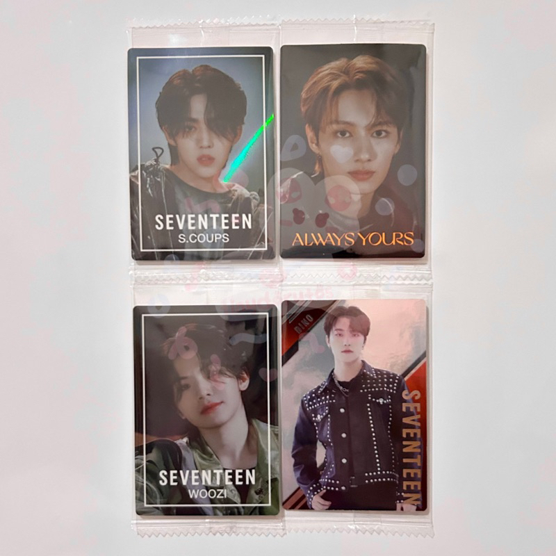 SEVENTEEN PC WAFER BANDAI ALWAYS YOURS JUN