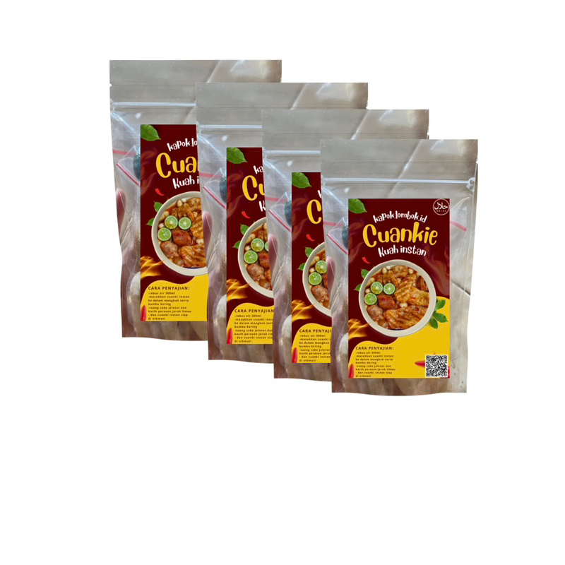 

4pcs CUANKIE INSTAN by kapoklombok.id