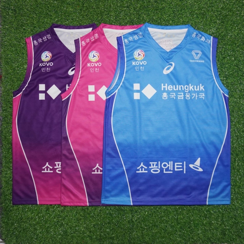 JERSEY VOLLY PINK SPIDERS 2024 KOREA KUALITAS PREMIUM (FREE CUSTOM NICKNAME)