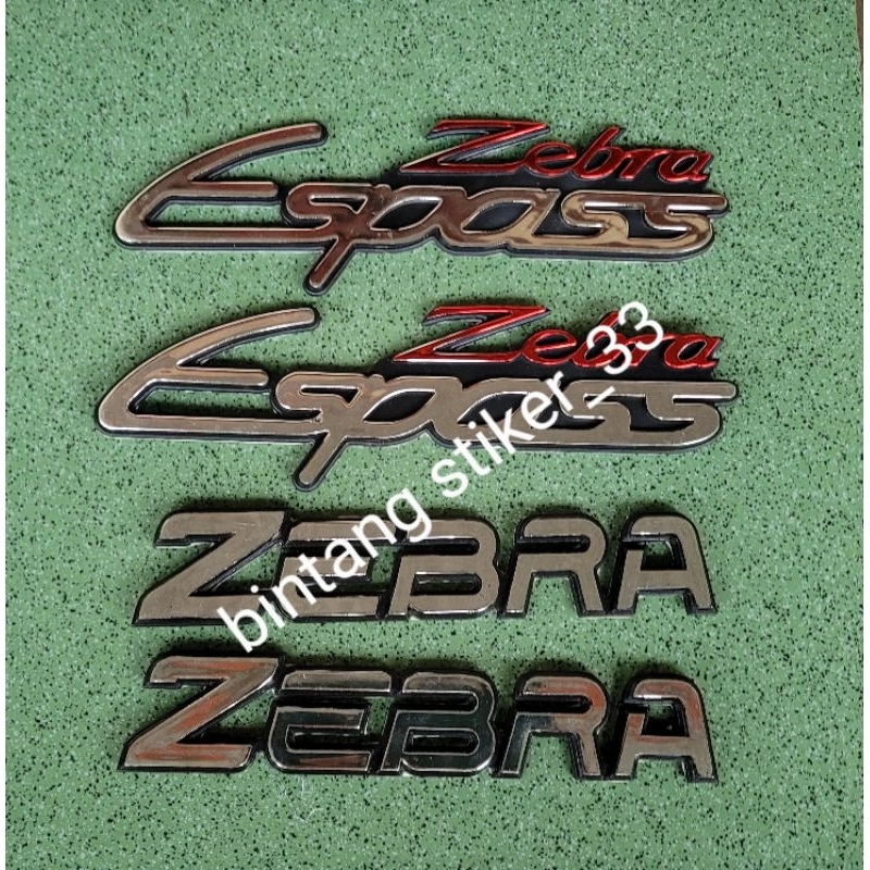 Emblem logo zebra espass/emblem zebra/emblem logo zebra/emblem logo zebra espass
