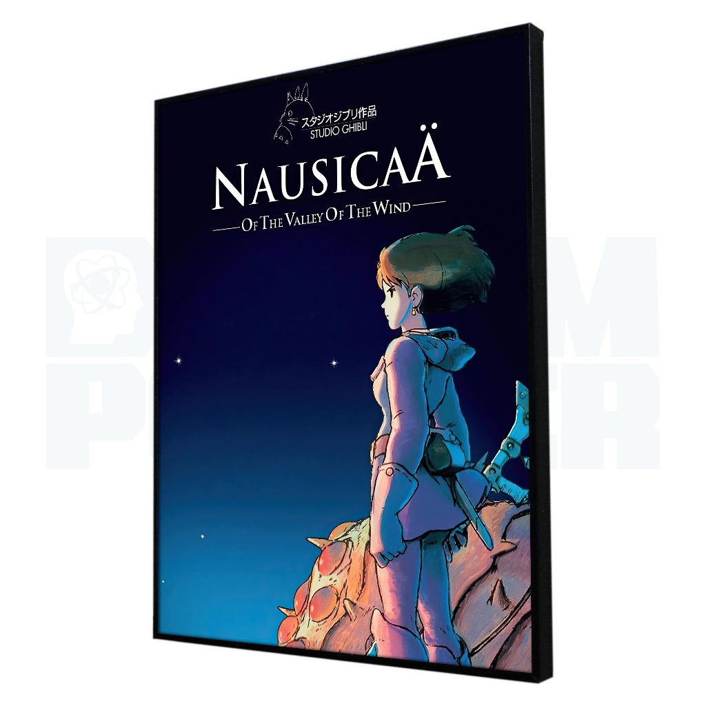 Poster Ghibli Frameblock Ukuran A3 30x40 cm | Poster Nausicaa