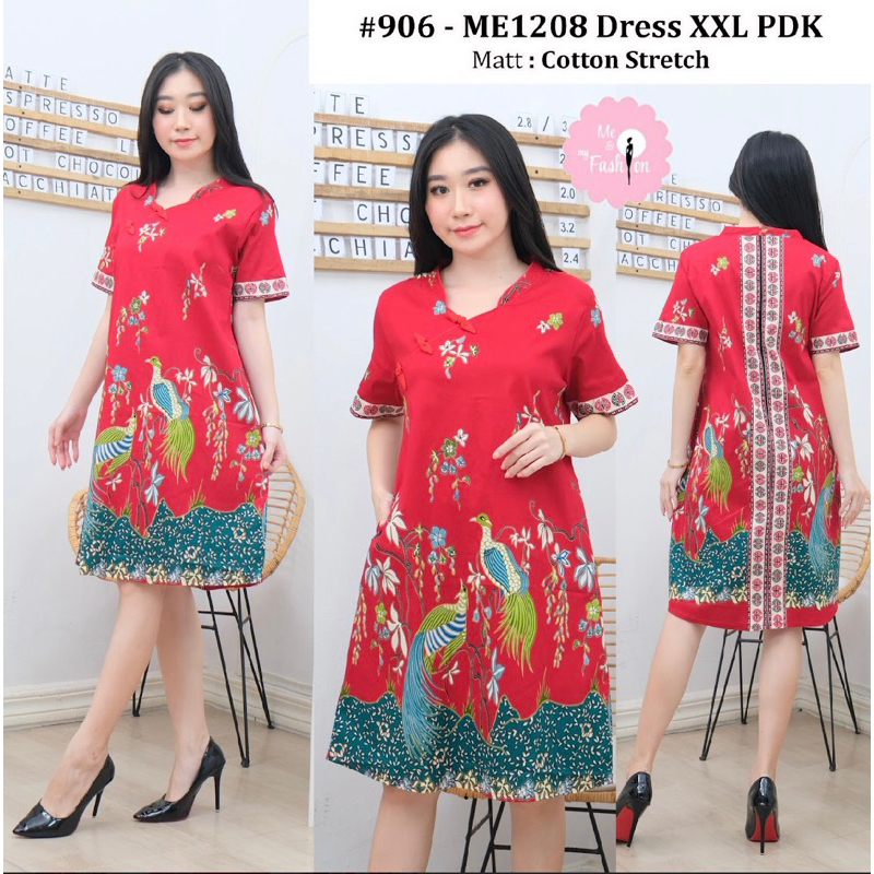 D&D1203(DRESS IMLEK MERAH)