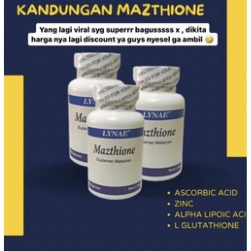 MAZTHIONE PILL USA WHITENING ORIGINAL