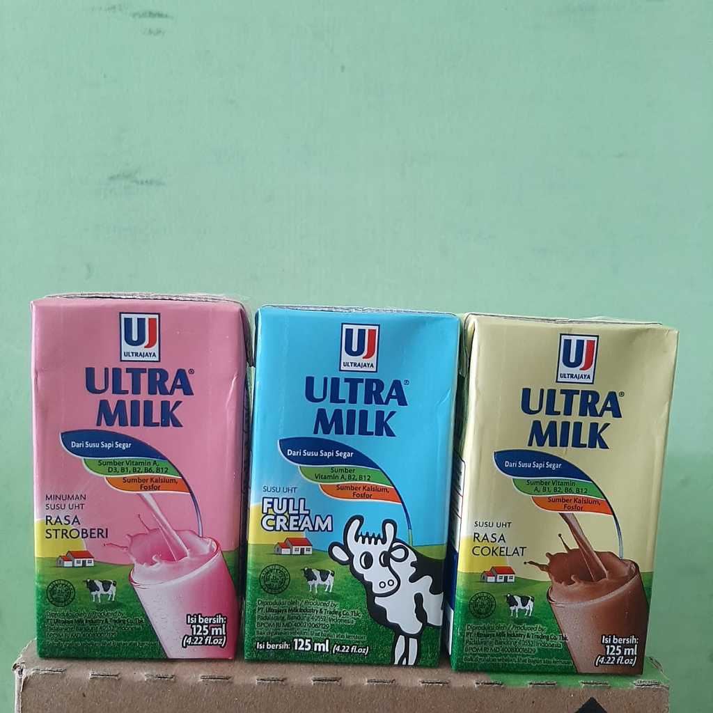 

Original Ultra Milk 125 ml KARTON khusus kurir instantsameday grosir