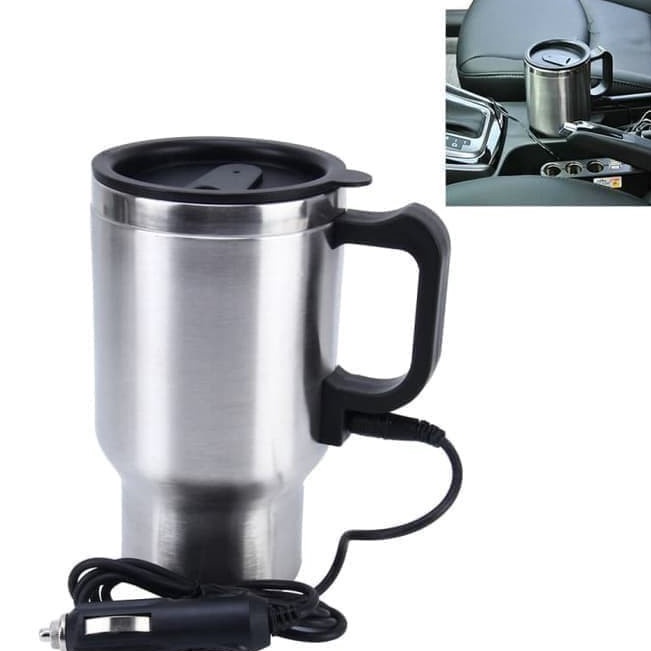 Gelas Thermos Pemanas Air Heated Car Travel Mug Elektrik Mobil
