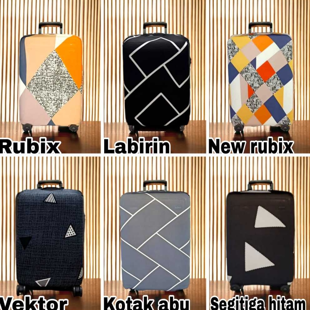 Penjualan Terbanyak Sarung PELINDUNG Koper ElastisCover Motif PREMIUM
