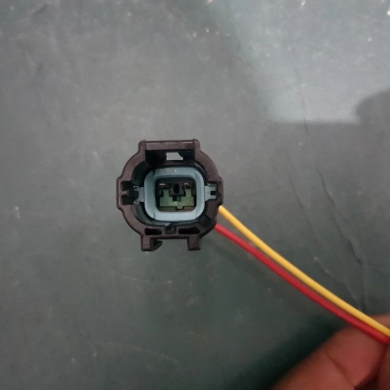 soket headlamp senja drl pin 2 original Nissan Livina X-trail March Terrano terra Navara Elgrand Eva