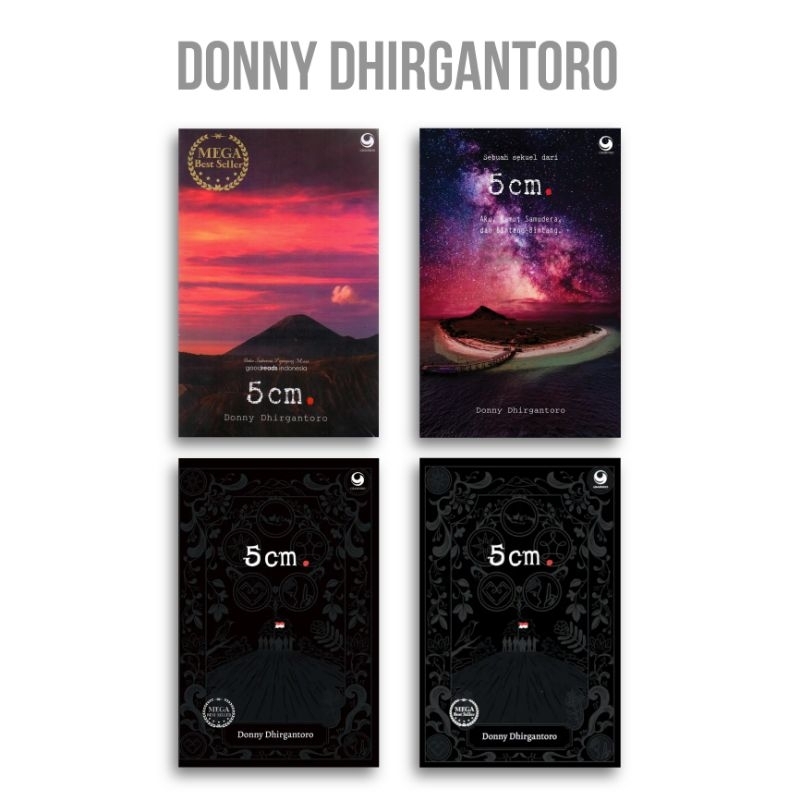 Buku Novel 5 cm Donny Dhirgantoro