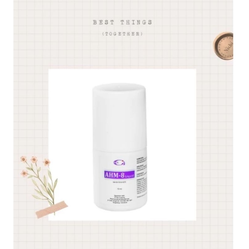 BIO KUSUMA BEAUTY SERUM AHM -8 | SERUM UNTUK MENCERAHKAN KULIT WAJAH YANG KUSAM 15ml
