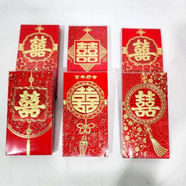 

Dijual Angpao Box Panjang isi 18 Angpau Imlek Fu Ampau Fuk Sincia Merah Tebal - XQ1801 BOX 18PC Diskon