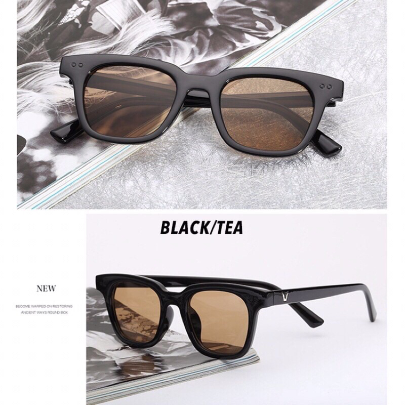 Kacamata vincent - Brown black lens