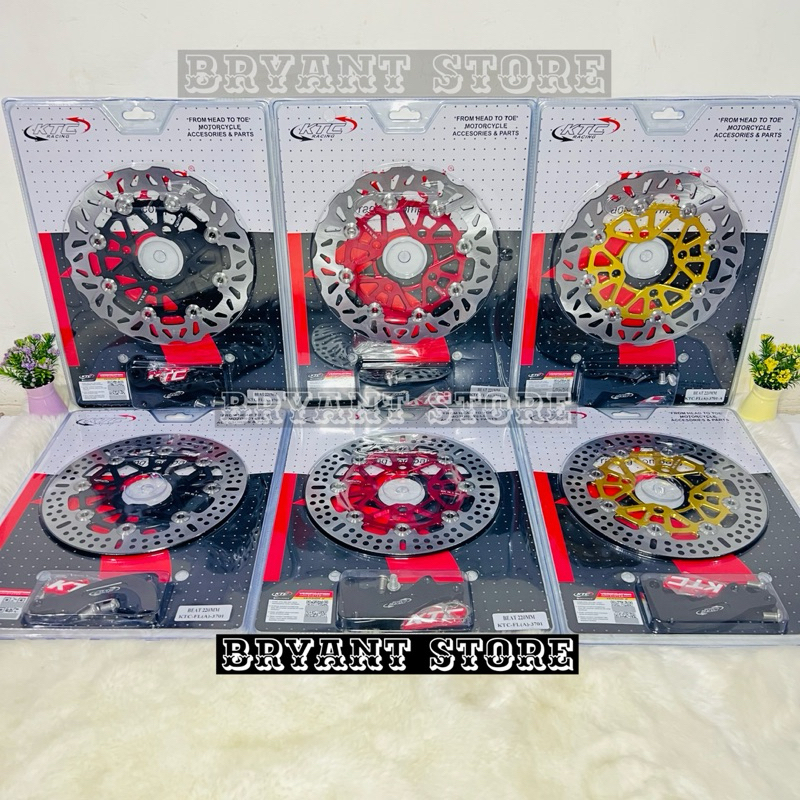 PIRINGAN CAKRAM DEPAN KTC 220MM DISC DISK BRAKE 220 MM BEAT VARIO 110 VARIO 125 VARIO 150 VARIO 160