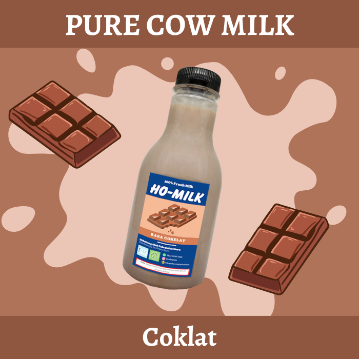 

Susu sapi murni rasa Coklat fresh cow milk 250ml